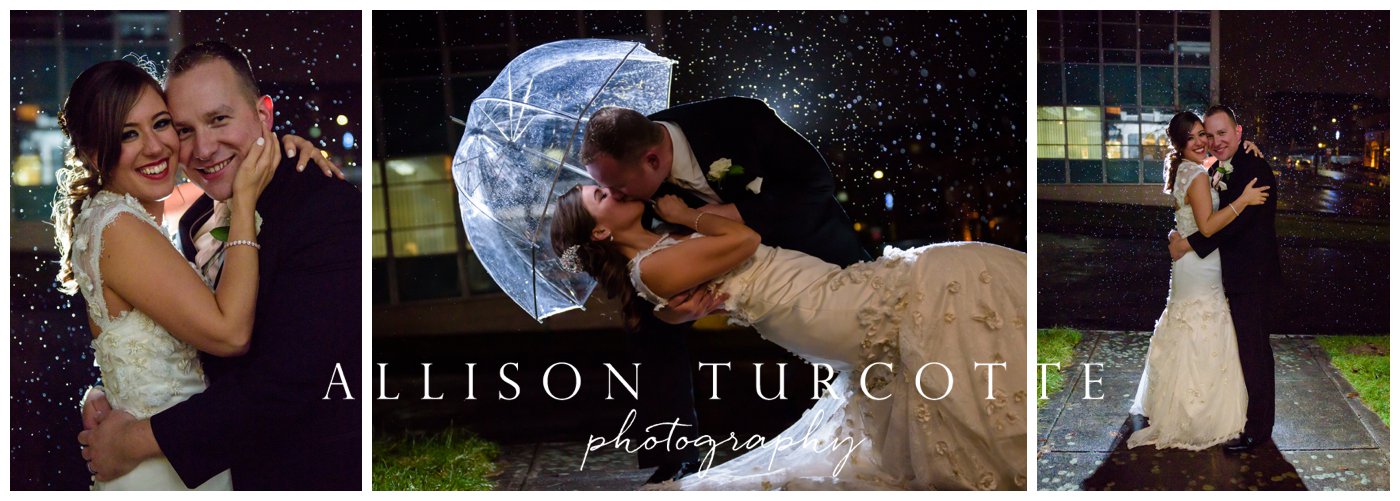 Because rain on your wedding day is GOOD LUCK! It also makes for some seriously stunning pictures!