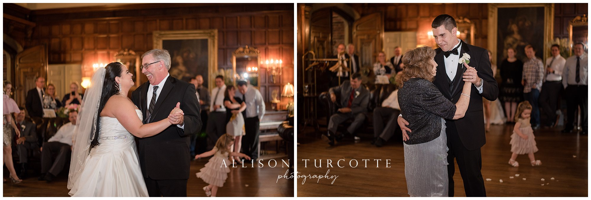 Thornewood Castle, Lakewood, WA, Lakewood Photographer -- Mother/son and Father/daughter dances